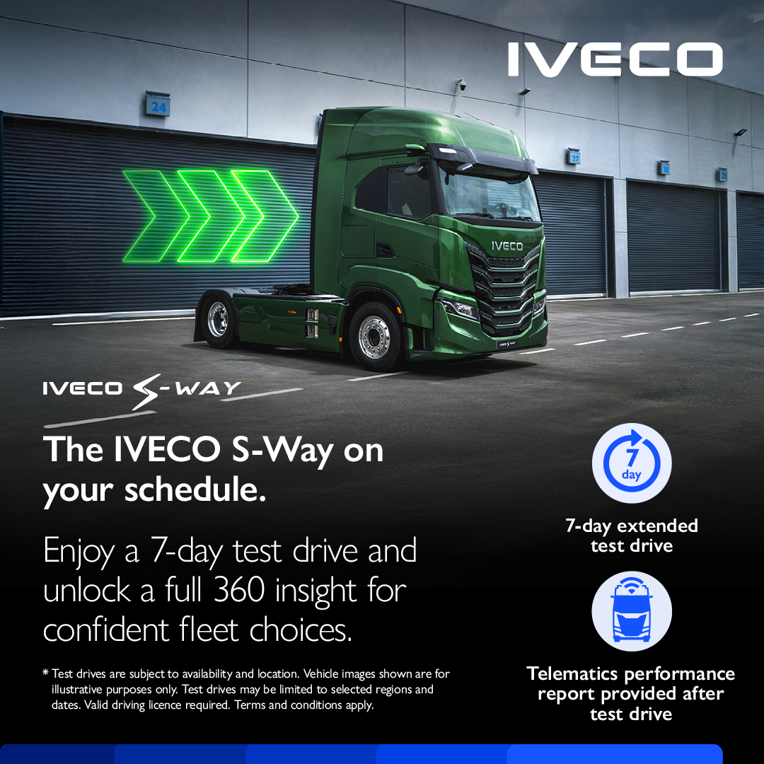 EXPERIENCE THE NEW IVECO S-WAY LIKE NEVER BEFORE 